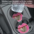 thumbnail image 6 of Thirstystone "Pink Sloth" Single Absorbent Stone Car Coaster, 6 of 6