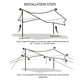 thumbnail image 4 of Protector Solar Para Toldo De Camping 5-8 personas Octagon Camping Toldo Protector solar Tienda de campaña impermeable (Caqui), 4 of 8
