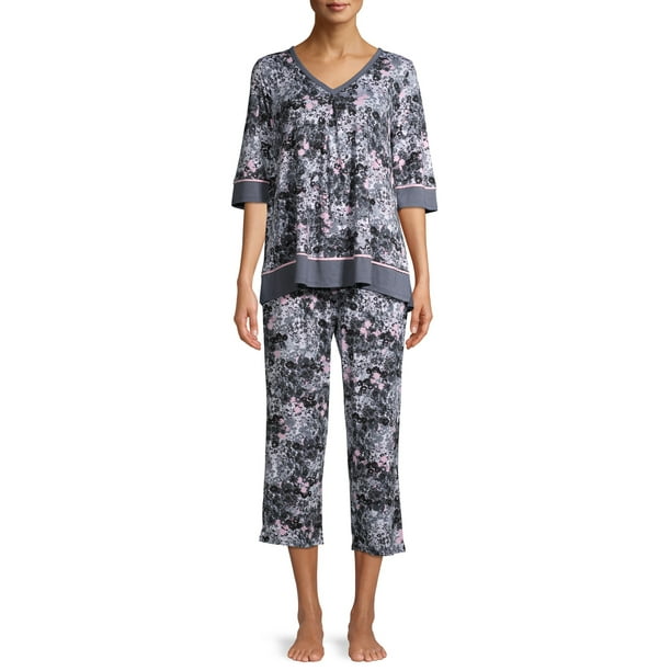 Secret Treasures Women's and Women's Plus Short Sleeve Top and Capri