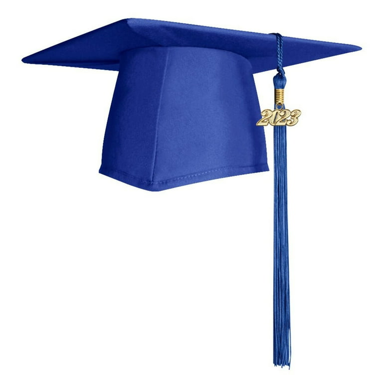 Matte Royal Blue Graduation Cap Tassel 2024