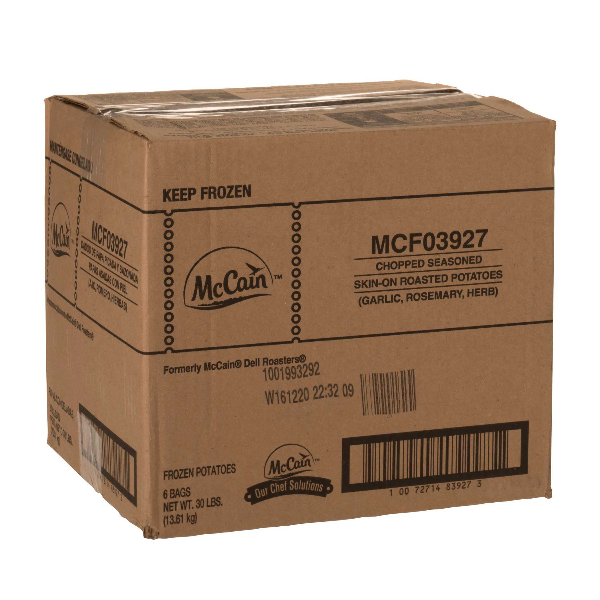 McCain Reduced Sodium Deli Roasters Oven Roast Potatoes, 5 Pound - 6 per case.