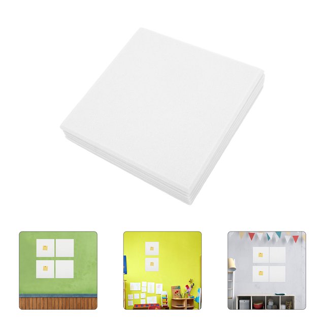 BEADCEST 6Ud Paneles De Con Fieltro Para Pared Con Aislamiento Acústico Y