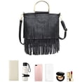 thumbnail image 2 of LinYooLi Women Fashion Shoulder Crossbody Tote Handbag Purse Fringe Messenger Bag Purse, 2 of 8