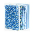thumbnail image 1 of 7Pcs Assorted Fat Quarter Bundle Quilt Quilting Cotton Fabric Sewing DIY Set, 1 of 8