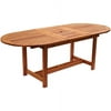 Milano FSC Eucalyptus Wood Extendable Outdoor Table