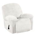 thumbnail image 3 of Housse de Canapé Inclinable Extensible Lavable Blanche, 3 of 8