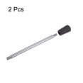 thumbnail image 3 of Uxcell 2 Pack M10 Thread 200mm Length Crank Grip Lathe Revolving Clamping Handles Chrome Plated, 3 of 5