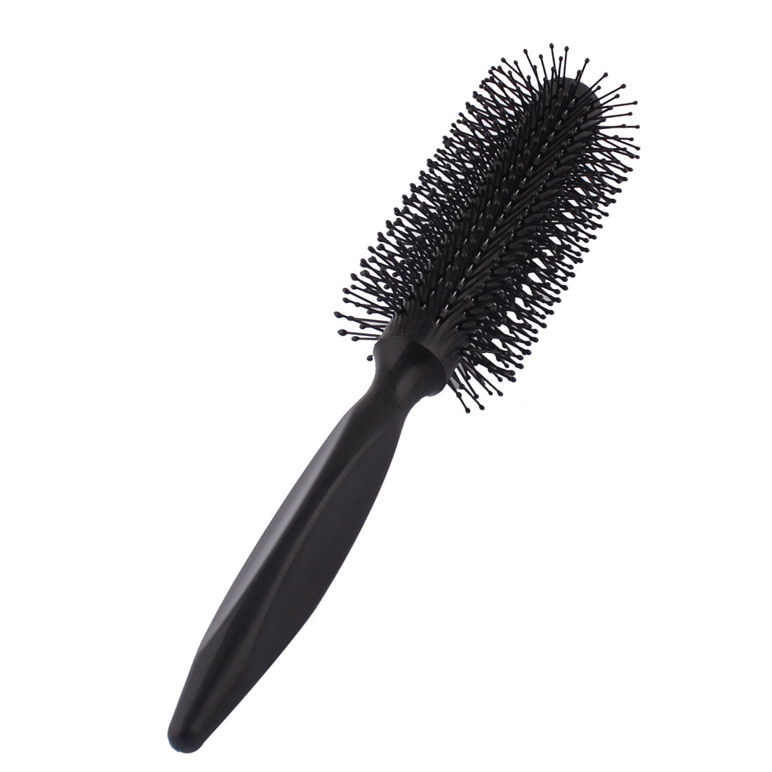Ladies Curly Hair Style DIY Hairdressing Bristle Plastic Round Brush