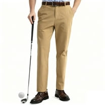Golf Pants Men Classic Fit Dress Pants 30"/32" Quick Dry Casual Trousers with Utility Pockets 38Wx32L