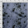 thumbnail image 3 of oneOone Cotton Cambric Dusty Blue Fabric Abstracts Dress Material Fabric Print Fabric By The Yard 56 Inch Wide, 3 of 4