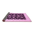 thumbnail image 2 of Ahgly Company Indoor Rectangle Oriental Pink Traditional Area Rugs, 7' x 9', 2 of 4