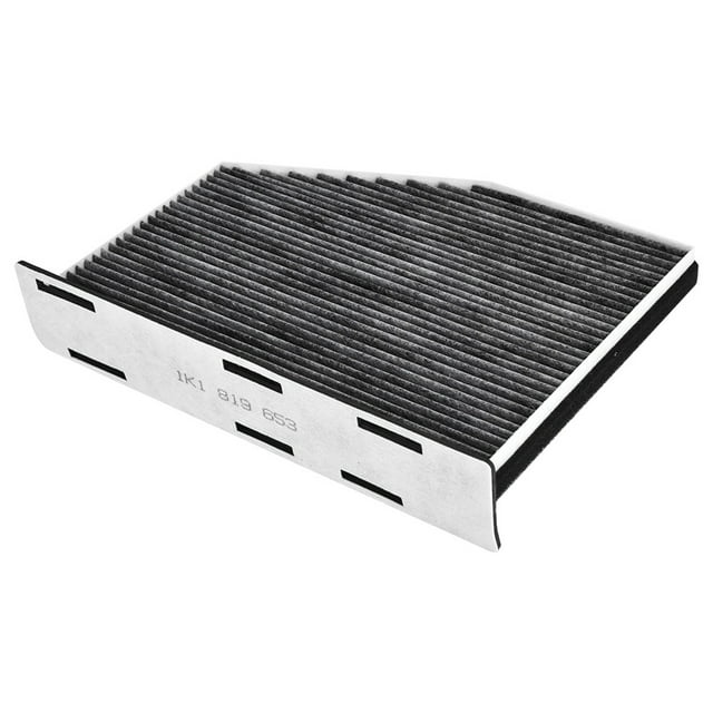 Filtro De Aire Acondicionado, Filtro De Aire De Cabina De Tela De Fibra 1K1819653A área De Filtrado Grande Para Automóvil