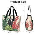 thumbnail image 3 of Tote Bag for Women - Cute Cactus Shoulder Bag - Large Utility Work Duffle Bag with Zipper Handbag for Travel, Work, Sprots, 3 of 5