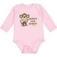 thumbnail image 3 of Inktastic Daddy's Little Monkey Boys or Girls Long Sleeve Baby Bodysuit, 3 of 5