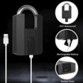 thumbnail image 3 of High Performance Fingerprint Lock with APP Waterproof Smart Lock with Key for Warehouse Fence Outdoor Gate, 3 of 5
