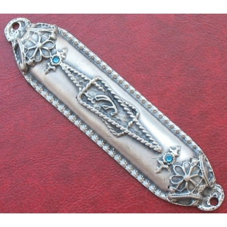 - STAR OF DAVID Pewter Mezuzah Mezuza Case 2.7