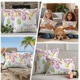 thumbnail image 5 of Easter Eggs Outdoor Waterproof Pillow Covers, Butterfly Flowers Spring Watercolor Branch Floral Decorative Square Throw Pillowcase Sofa Cushion Sham for Patio/Couch/Chair, 16"x16" 2 Pack, 5 of 8