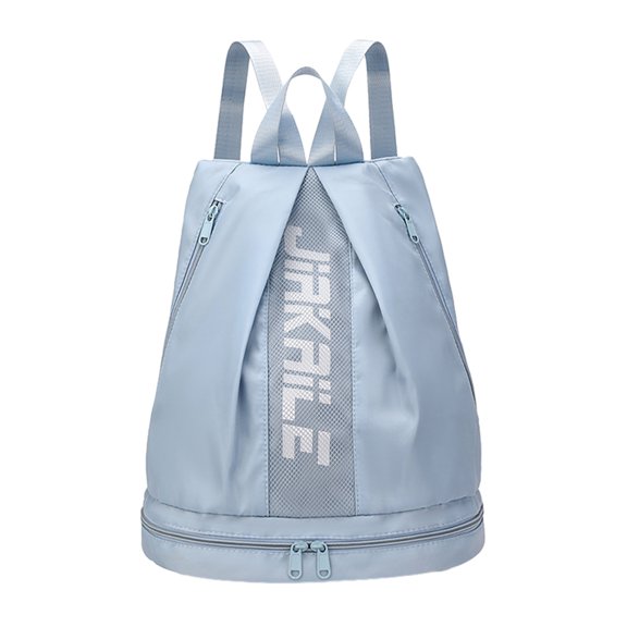 Women's Gym Backpack with Shoe Compartment and Wet Pocket, Waterproof Large Travel Backpack 35L, Sports Backpack for Women, Lightweight Foldable Design for Hiking and Swimming