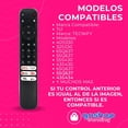 thumbnail image 2 of 3pz Control Remoto Compatible Con Pantalla Tcl Smarttv Rc813, 2 of 10