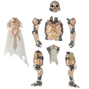 Fortnite Midas (Master Grade) - 4-Inch Articulated Figure with Armor, Back Bling, and Harvesting Tool