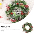 thumbnail image 3 of Toystoory Guirnalda de Navidad Piña artificial Bayas rojas Colgando Puerta delantera Ventana Decoraciones Merry Garland Decoración para el hogar para Kits de decoración para fiestas 30 CENTIMETROS Toystoory HA069501-01, 3 of 6