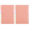 thumbnail image 4 of SHISUYAN 8Pcs File Dividers for Notebooks Flagging and Referencing 8.3x6.1x0.04in, 4 of 8