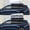 White, variant on 13 ft³ Rooftop Cargo Box Luggage Carrier w/2 Keys,2-Side Open Easy Install,White
