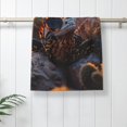 thumbnail image 5 of Honeii Lizard With Sunglasses Sunset Print Quick-Dry Microfiber Towel, Shower Towel 27.5x16in,Absorbent Bathroom Towel for Beach, Pool, and Travel, 5 of 6