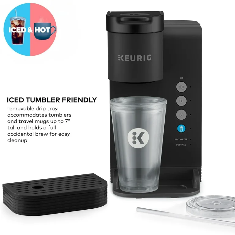 Open Box Keurig 500.0365009 K-Slim + ICED Single Serve Coffee
