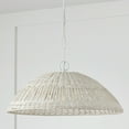 thumbnail image 7 of 1 Light Pendant In Coastal Style-9.25 Inches Tall And 21 Inches Wide-Chalk White Finish    -Traditional Installation Capital Lighting 347511Hh, 7 of 7