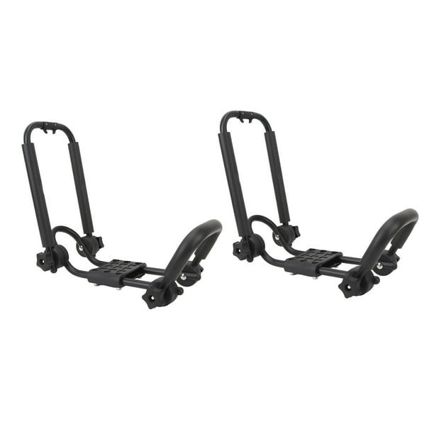 Portador De Montaje Superior Para Canoa, Buena Carga, Barra En J, Portaequipajes Para Kayak, Estructura Resistente De Hierro De 2 Piezas, Universal Para Camioneta Y Furgoneta