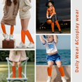 thumbnail image 6 of 3 Pack School Uniform Cotton Knee High Socks Knee High Socks for Girls and Boys, 6 of 6