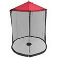 thumbnail image 2 of Hwuxmo Black Patio Umbrella Mosquito Net, with Double Zipper Door, Universal Canopy Umbrella Mosquito Netting with Zipper Door and Adjustable Rope, Fit Outdoor Umbrellas and Patio Tables, 2 of 7