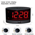thumbnail image 2 of 2X Extra Loud Alarm Clock with Wireless Bed Shaker,Vibrating Alarm Clock for Heavy Sleepers, 2 of 6