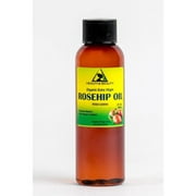 ROSEHIP SEED OIL UNREFINED ORGANIC EXTRA VIRGIN COLD PRESSED PREMIUM PURE by H&B OILS CENTER 2 OZ