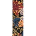 thumbnail image 1 of Safavieh Jardin Runner Rug in Black / Multi, 1 of 1