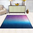 thumbnail image 3 of Ryvnso Blue Gradient-z6 Area Rug Floor Mats Non-Slip Home Carpet 80 x 58 inch, 3 of 7
