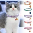 thumbnail image 3 of Colorful Lace Flower Collar For Cat Kitten Bell Collar Dog Decorative New C3P2, 3 of 7