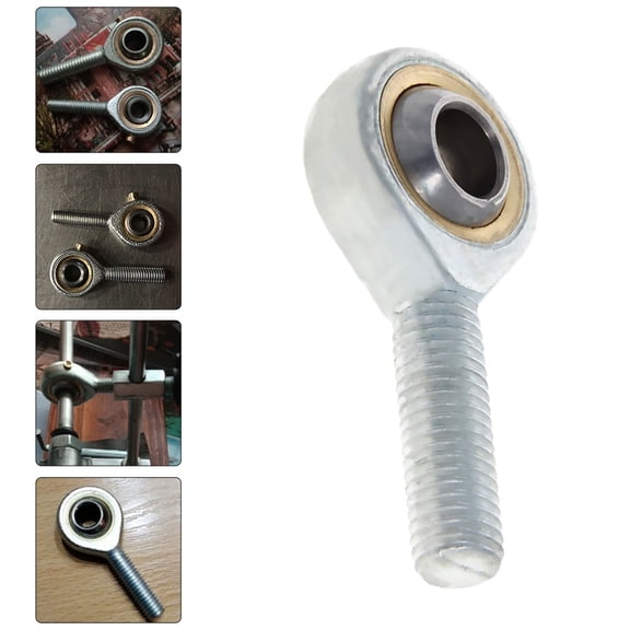 ROMANSENTIAL 1Pc Steel Female Thread Connector Rod End Bearing for Efficient Machine Parts