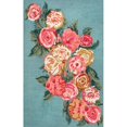 thumbnail image 1 of nuLOOM AHPE01B-305 Rose Bouquet Light Blue 3' x 5' Area Rug, 1 of 2