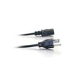 thumbnail image 5 of C2G 24240 18 AWG Universal Power Cord for NEMA 5-15P to IEC320C13, Black (1 Foot/0.30 Meters), 5 of 5