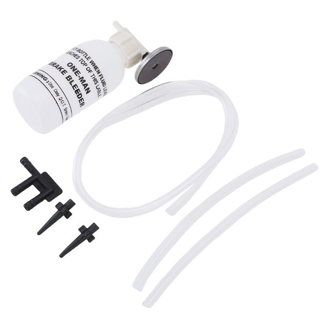 One Man Brake Bleeder Kit, Convenient High Toughness Brake Fluid Bleeder Kit Enduring for Car