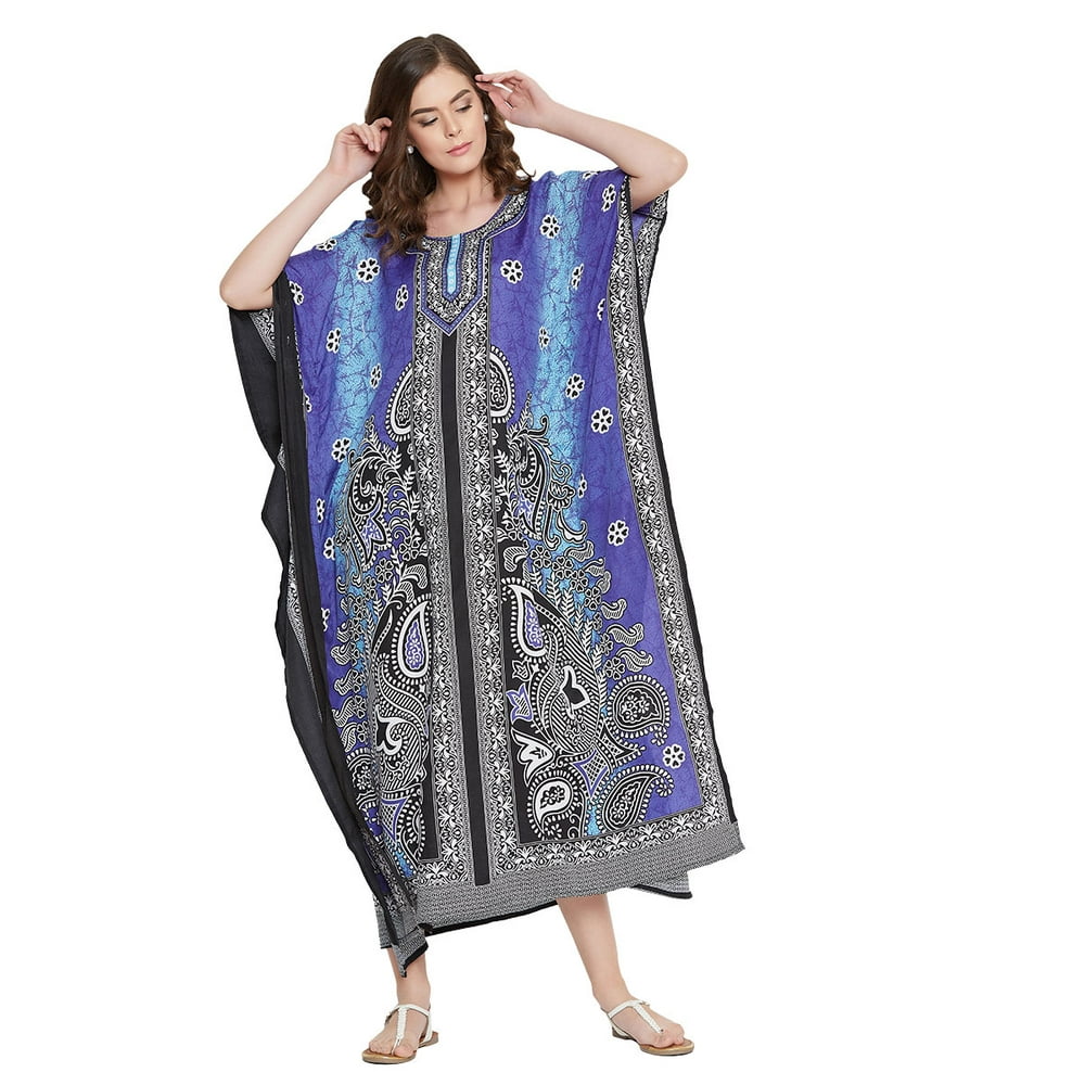 Oussum - Women's Plus Size Kaftan Dresses for Women Casual Long Caftan ...