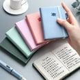 thumbnail image 3 of Office School High Quality Portable PU Leather Mini A6/A7 Diary Weekly Planner Notebook Pocket Notepad Agenda Book A6-04, 3 of 8