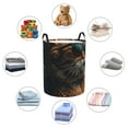 thumbnail image 7 of Cauagu Dapper Cat in Sunglasses for Laundry Basket,Collapsible Organizer Basket for Storage Bin Toy Bins Gift Baskets Bedroom Clothes Children Nursery Hamper -Small, 7 of 7