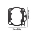 thumbnail image 3 of Conjunto de la junta de la cabeza del extremo superior del motocicleta del papel Portátil removible Reemplazar la mejora de la junta Fuentes de la parte Reemplazo para YZ250X 2016-2018 Guardurnaity VI002165-00, 3 of 7