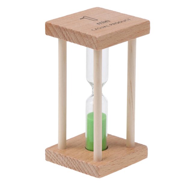 1/3 tiempo de tiempo de tiempo de Reloj de Cocina Cuadrado Herramienta Práctica en verde perfecl Reloj de arena