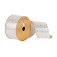 thumbnail image 1 of Vickerman Q180476 2.5 in. x 10 Yards Silver Heathered Ribbon, 1 of 1