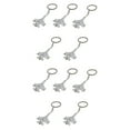 thumbnail image 4 of OUSITAID Keychain  Airplane Pilot Keychain Key Ring Gift Aviation Opener Bottle Attendant Flight 2020 Flying Jewelry Graduation, 4 of 7