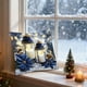 thumbnail image 4 of Uuiauoio Christmas Holiday Pillow Covers Linen Cushion Cases Santa Snowman Reindeer Pattern Decorative Throw Pillow for Sofa Bed Living Room Home Decor Festive Seasonal Accent, 4 of 6